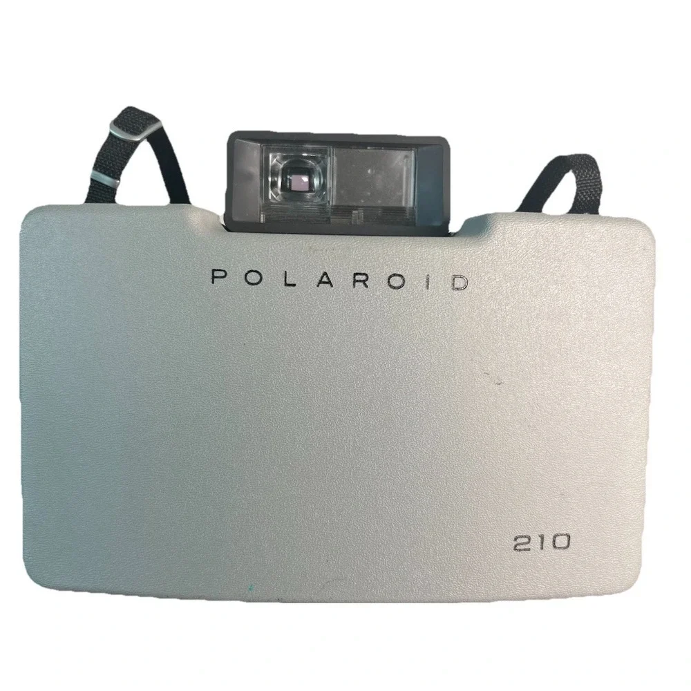Polaroid Automatic 210 Land Camera Vtg Instant Film Folding Bellows Untested
